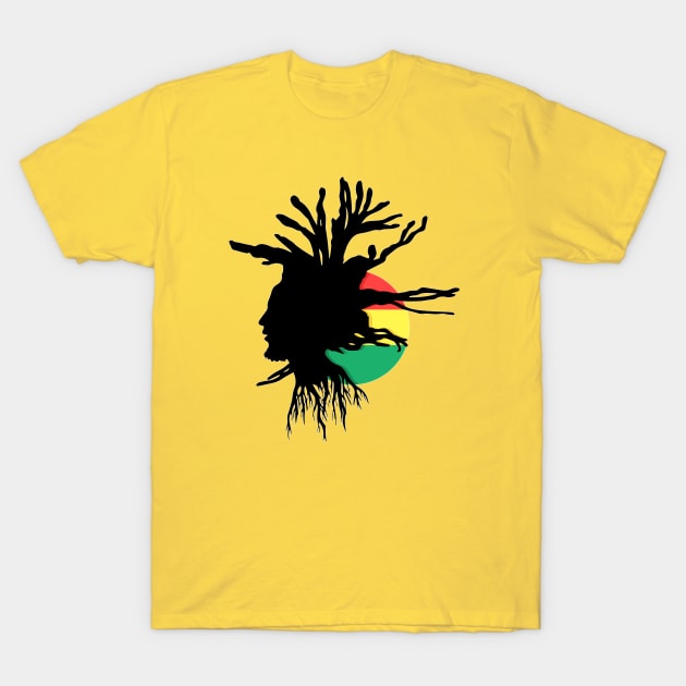 Rasta T-Shirt by SpottydoggCreatives